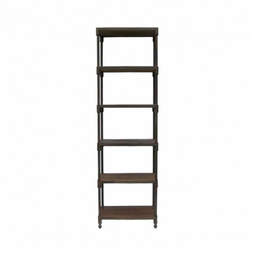 Etagère Vintage industrielle metal & Vieux Bois