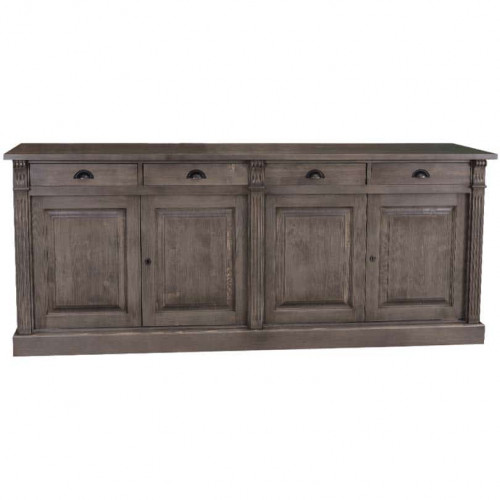 Enfilade ROMANE en bois massif - 219x51x90 cm