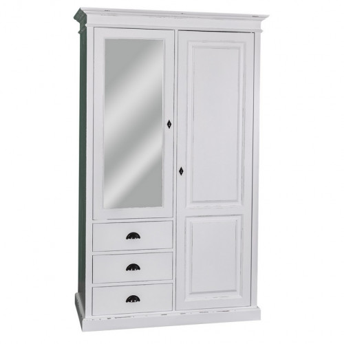 Armoire ROMANE en pin massif - 120x59x197 cm