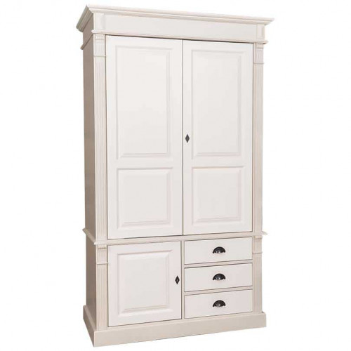 Armoire ROMANE en pin massif - 120x59x210 cm