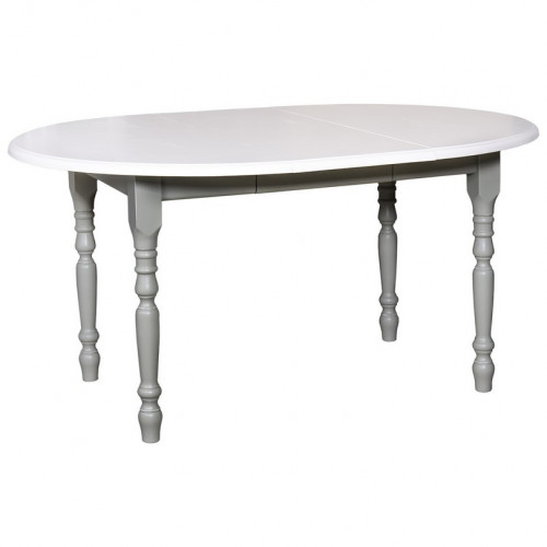 Table ronde extensible en bois massif 116/198x116x78