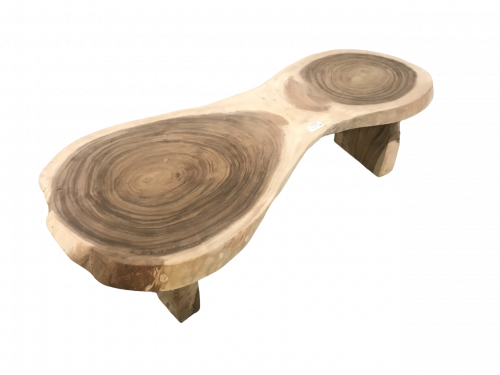 Table basse en Acacia naturel