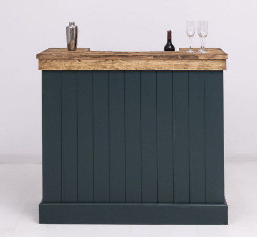 Comptoir Bar en pin Massif - 120x51x107cm