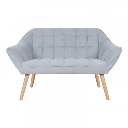 Banquette Visby De Style Scandinave En Suedine Rose Fade Le
