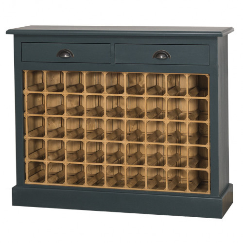 Meuble range bouteille ROMANE - 110x34x90