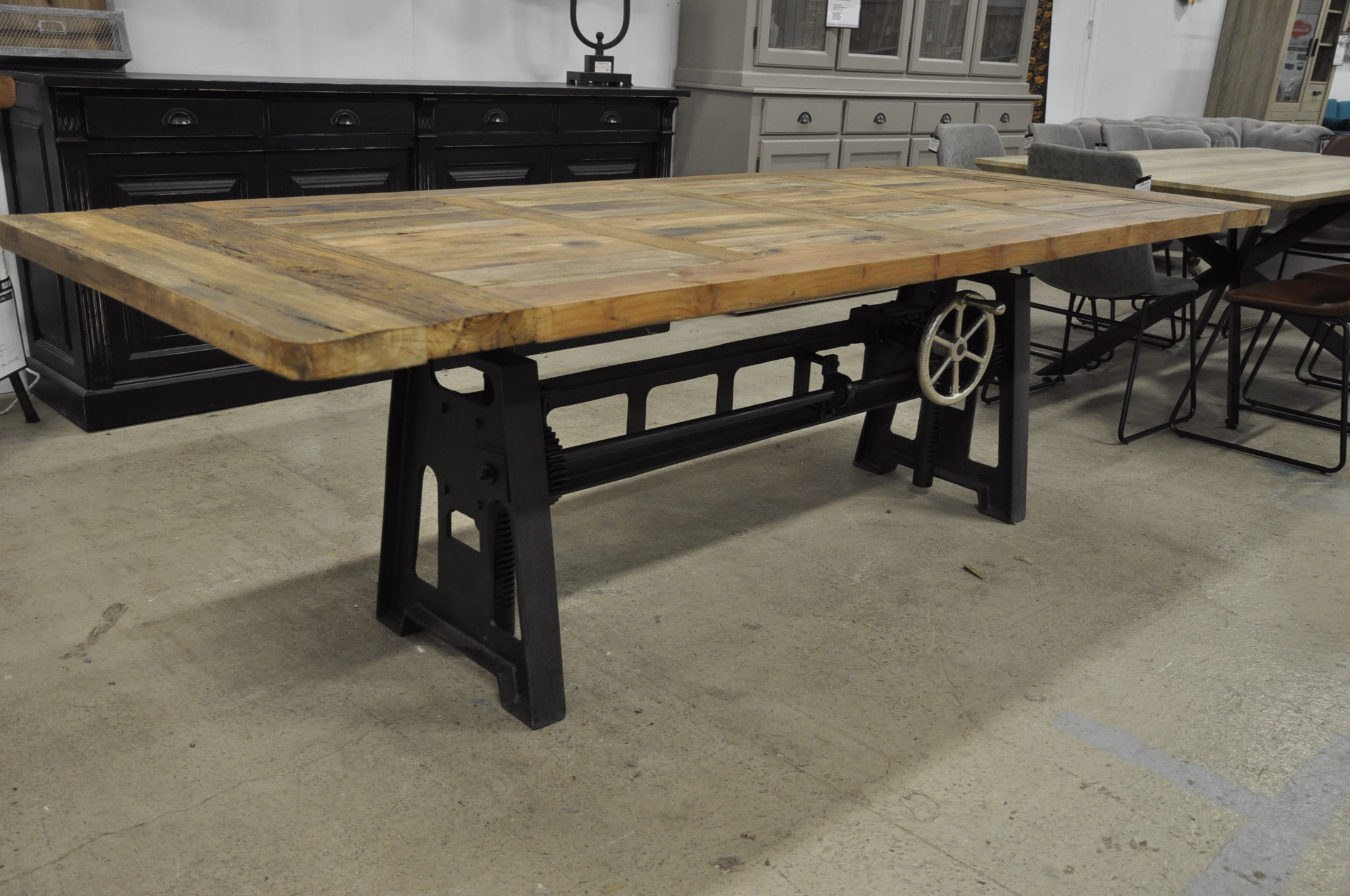 table industrielle