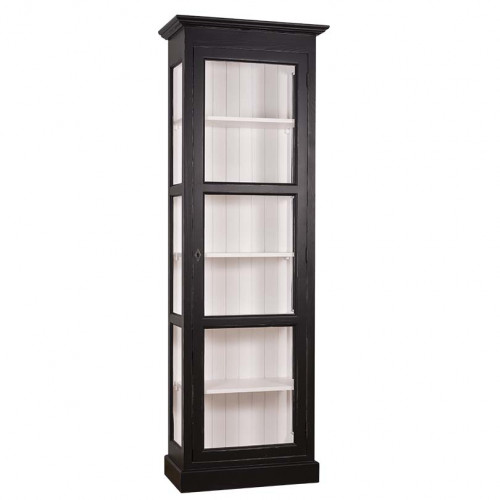 Vitrine Etagère Colonne ROMANE - 75x40x220 cm