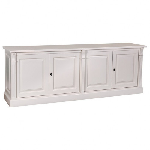 Bas de Buffet 4 Portes 1 Tablette ROMANE | 219x51x78cm