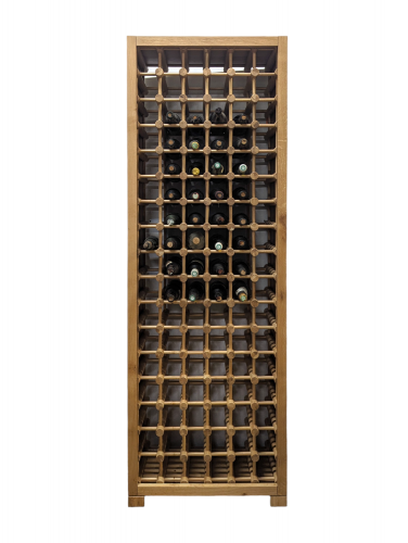 Range bouteille en Chêne massif - 68x200x35