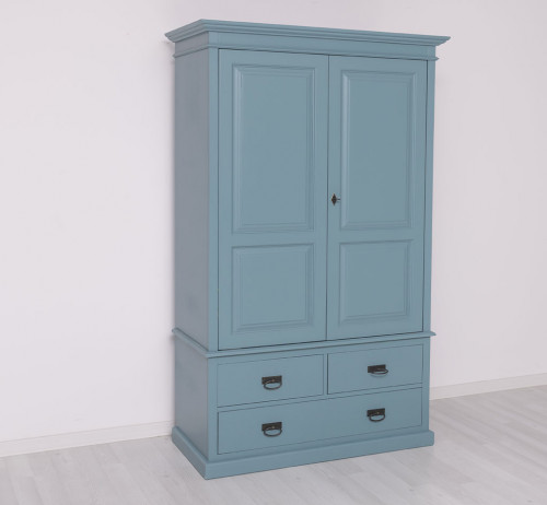 Armoire ROMANE en pin massif - 120x59x197 cm