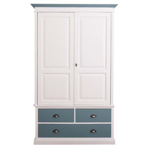 Armoire ROMANE en pin massif - 120x59x197 cm