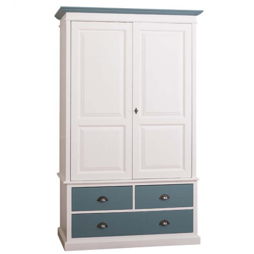 Armoire ROMANE en pin massif - 120x59x197 cm