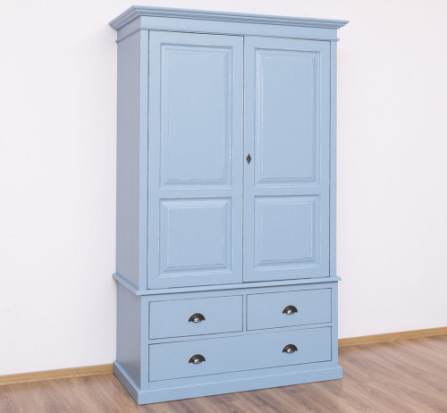 Armoire ROMANE en pin massif - 120x59x197 cm