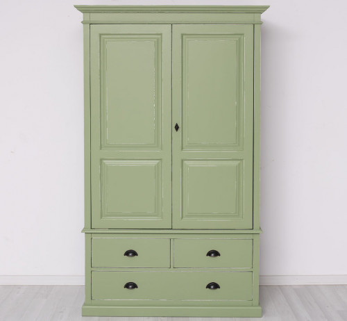 Armoire ROMANE en pin massif - 120x59x197 cm