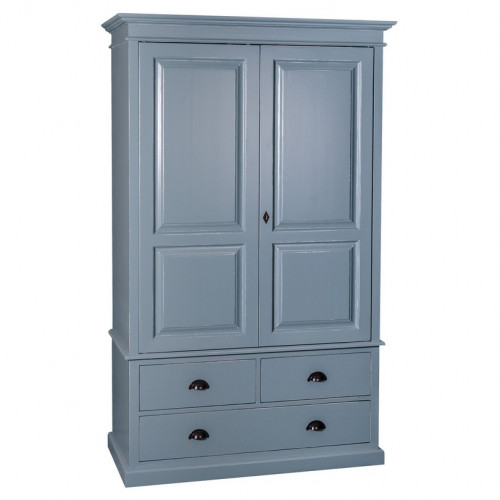 Armoire ROMANE en pin massif - 120x59x197 cm