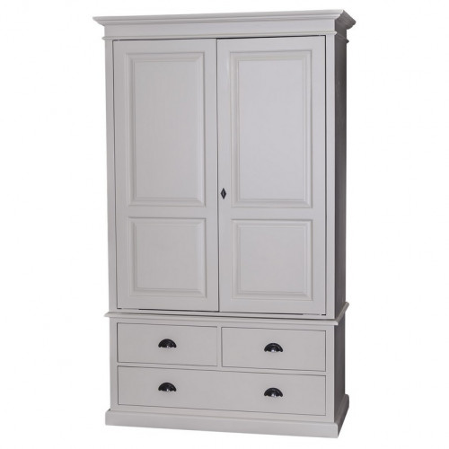 Armoire ROMANE en pin massif - 120x59x197 cm