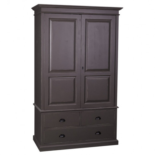 Armoire ROMANE en pin massif - 120x59x197 cm