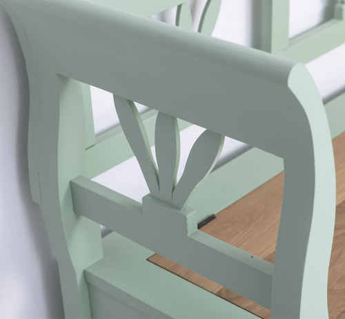 Banc coffre en bois massif