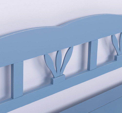 Banc coffre en bois massif