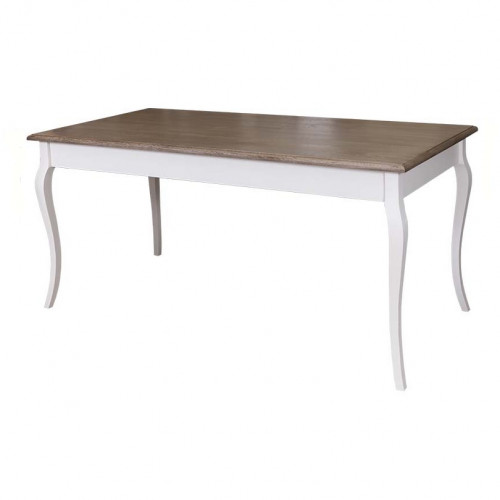 Table de repas ROMANE en bois massif - 160x90x78 cm