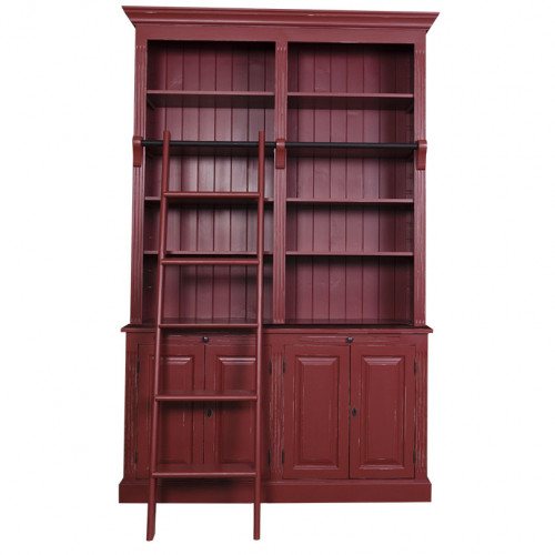 Bibliothèque 2 corps ROMANE - 159x51x244 cm