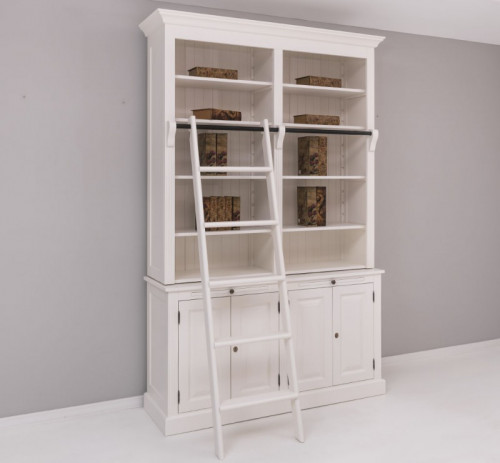 Bibliothèque 2 corps ROMANE - 159x51x244 cm