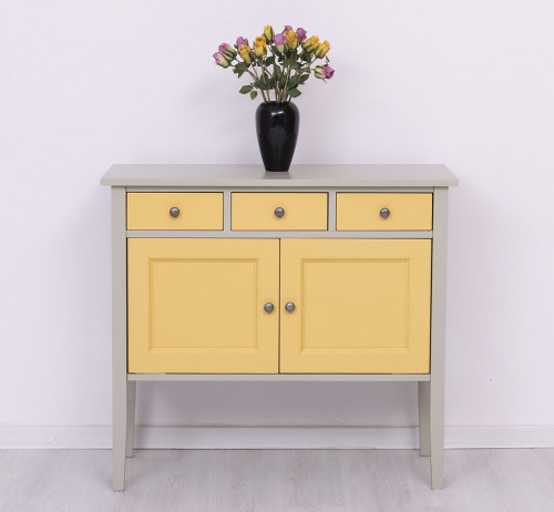 Buffet d'appoint 2 portes et 3 tiroirs