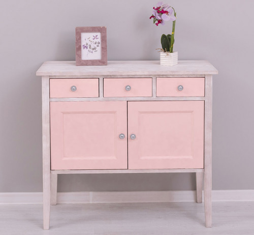 Buffet d'appoint 2 portes et 3 tiroirs