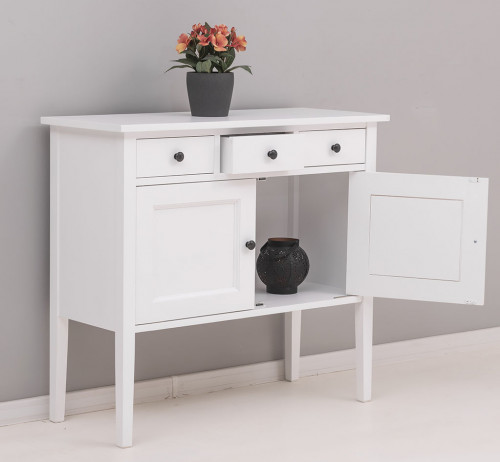 Buffet d'appoint 2 portes et 3 tiroirs