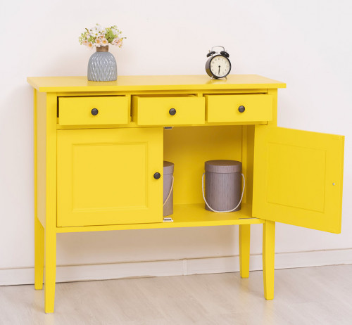 Buffet d'appoint 2 portes et 3 tiroirs
