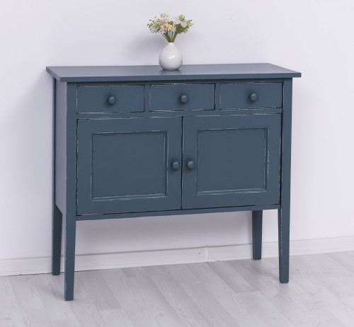 Buffet d'appoint 2 portes et 3 tiroirs