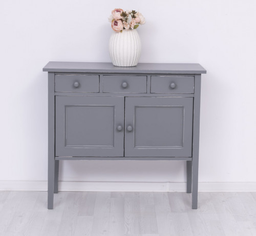 Buffet d'appoint 2 portes et 3 tiroirs