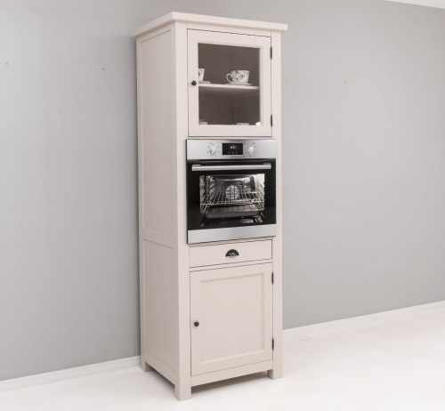 Colonne de cuisine ROMANE avec emplacement pour un four encastrable - 76x65x220 cm