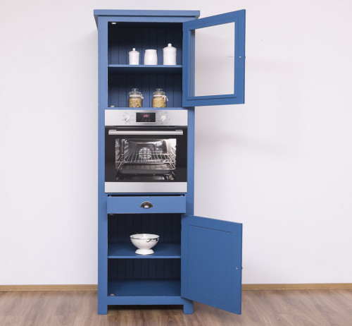 Colonne de cuisine ROMANE avec emplacement pour un four encastrable - 76x65x220 cm