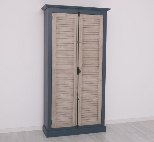 Armoire ROMANE en bois massif - 109x40x210 cm
