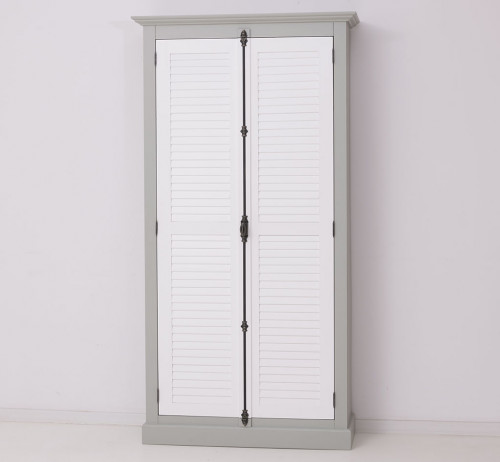 Armoire ROMANE en bois massif - 109x40x210 cm