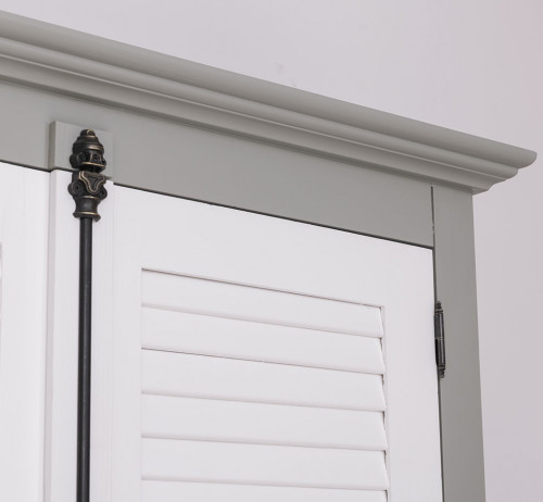 Armoire ROMANE en bois massif - 109x40x210 cm