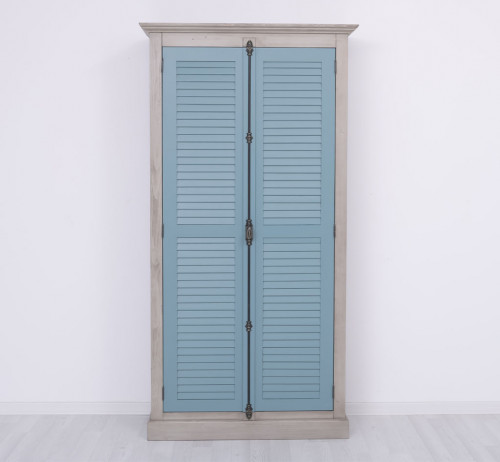 Armoire ROMANE en bois massif - 109x40x210 cm
