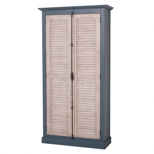 Armoire ROMANE en bois massif - 109x40x210 cm