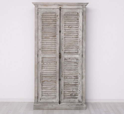 Armoire ROMANE en bois massif - 109x40x210 cm