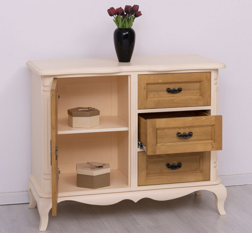 Console 1 porte 3 tiroirs - ROMANE