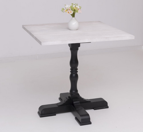 Table à manger carré de 80 cm - ROMANE