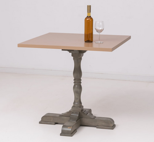Table à manger carré de 80 cm - ROMANE