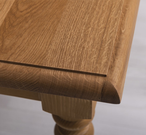 Table basse en bois massif ROMANE - 90x65x45cm