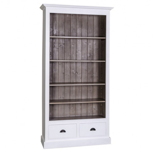 Etagère Bibliothèque ouverte ROMANE - 110x39x210 cm