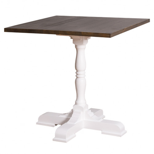 Table à manger carré de 80 cm - ROMANE