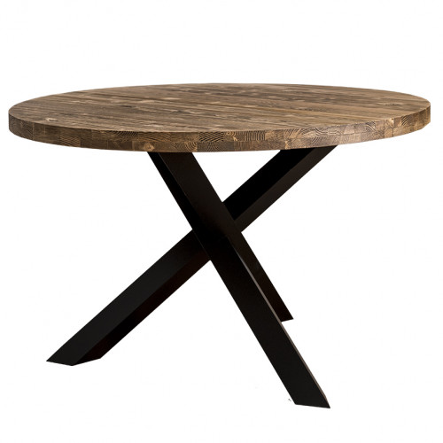 Table ronde à 3 pieds croisés - ROMANE