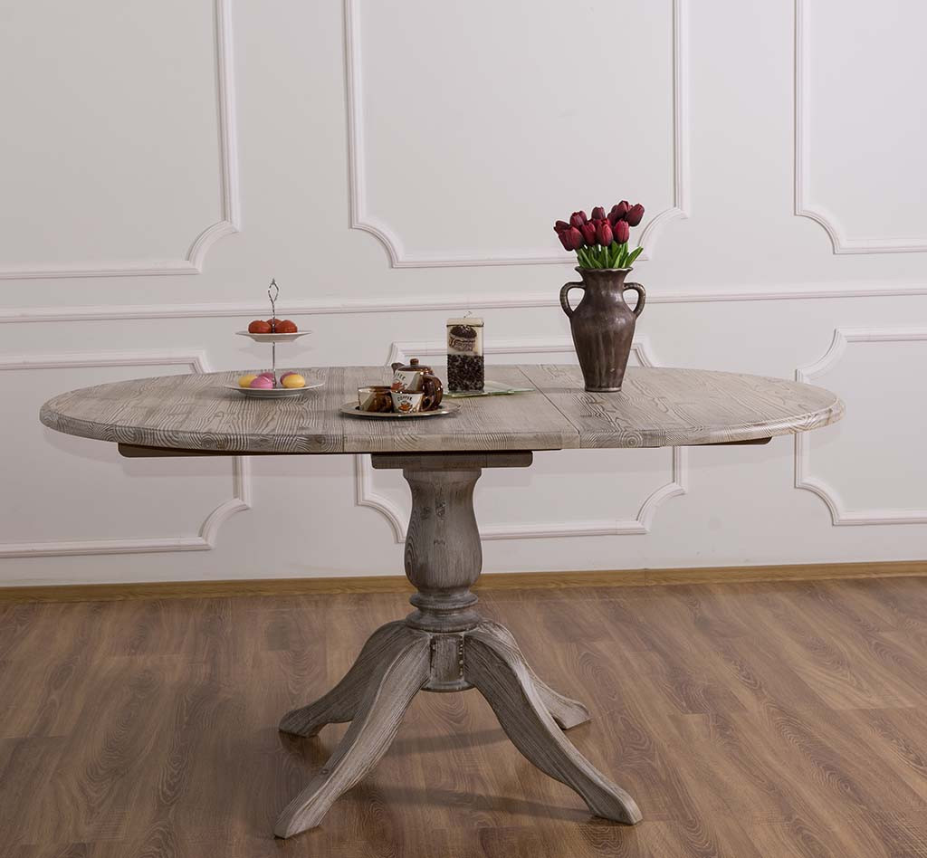 Table Ronde En Bois La Redoute – 70 Cm – Hauteur 80 Cm – Occasion Bon état