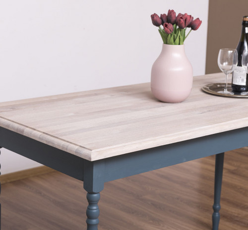 Table ROMANE en bois massif - 140x70x78cm