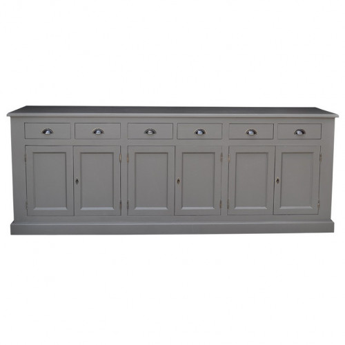 Enfilade ROMANE en bois massif - 239x47x93 cm